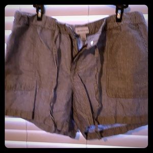 Liz Claiborne striped shorts